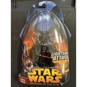 Hasbro Star Wars E3 Revenge Of The Sith 11 Darth Vader Lightsaber Attack Action